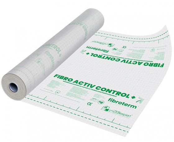 Membrană inteligentă FIBRO ACTIV CONTROL+ cu SD variabil — protecția stratului termoizolant