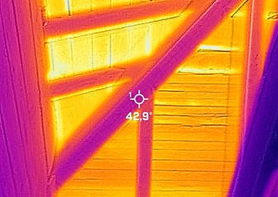 Verificare termografică FLIR a izolației acoperișului — control calitate nZEBroof